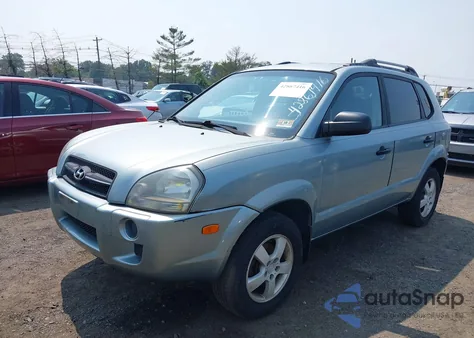 2007 Hyundai Tucson Gls from USA, damaged, VIN KM8JM12B27U647396